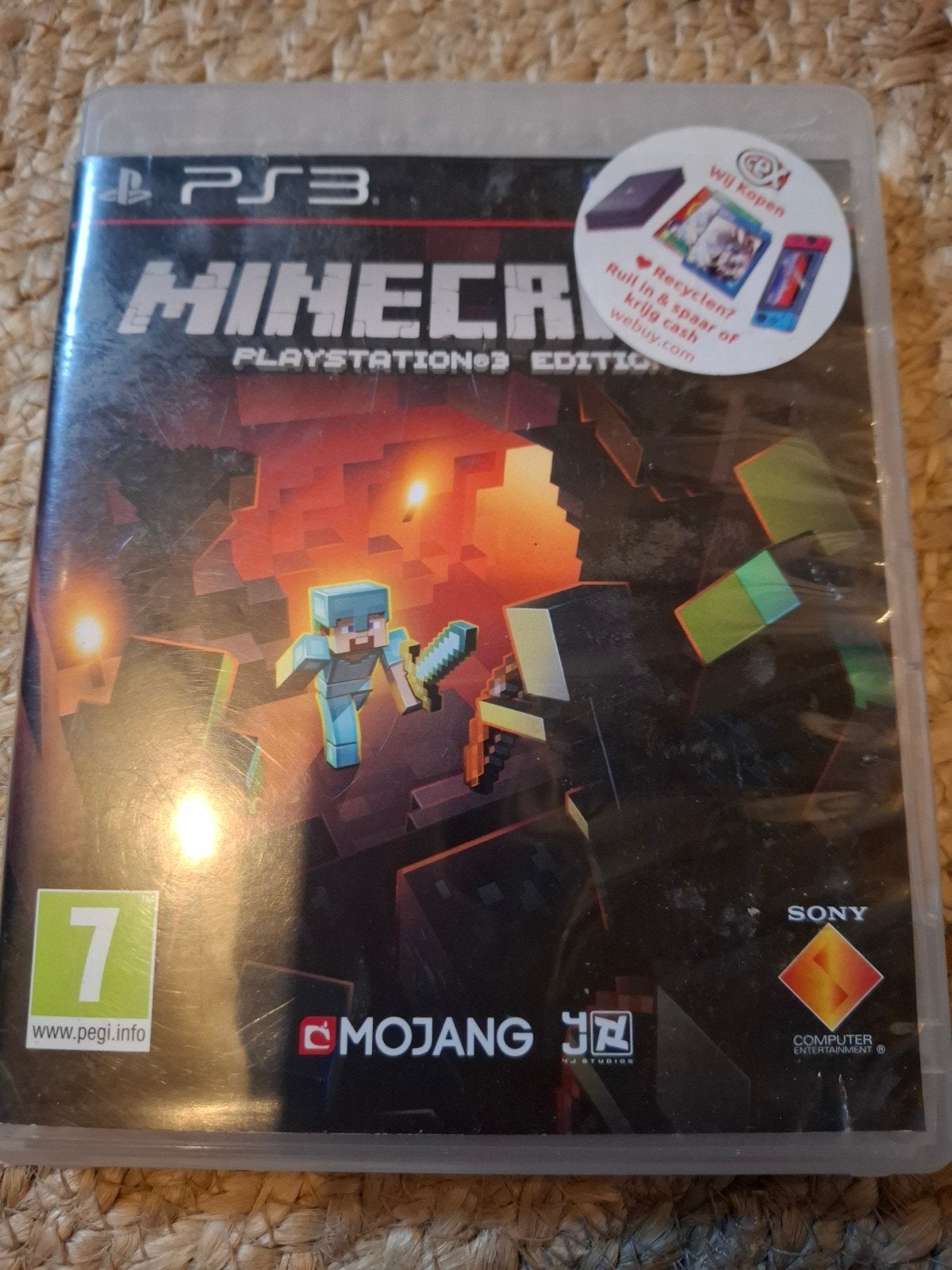 Minecraft PlayStation 3 Edition (PS3), Gebruikt, Overige genres, 1 speler, Ophalen of Verzenden