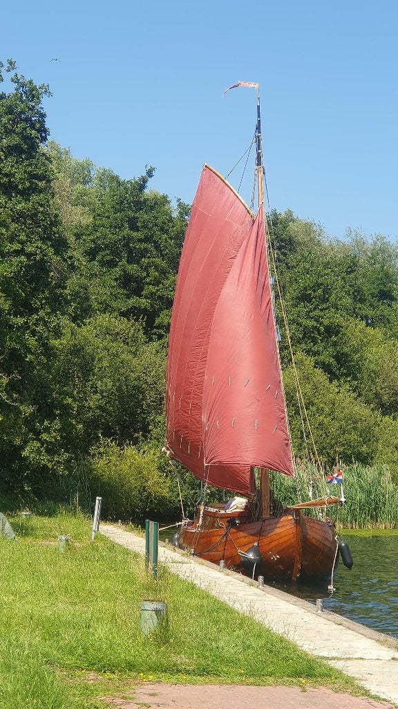 Staverse Jol Zeeleeuw. Varend monument, bouwjaar 1900, Watersport en Boten, 70 cm, Gebruikt, Keuken, Diesel