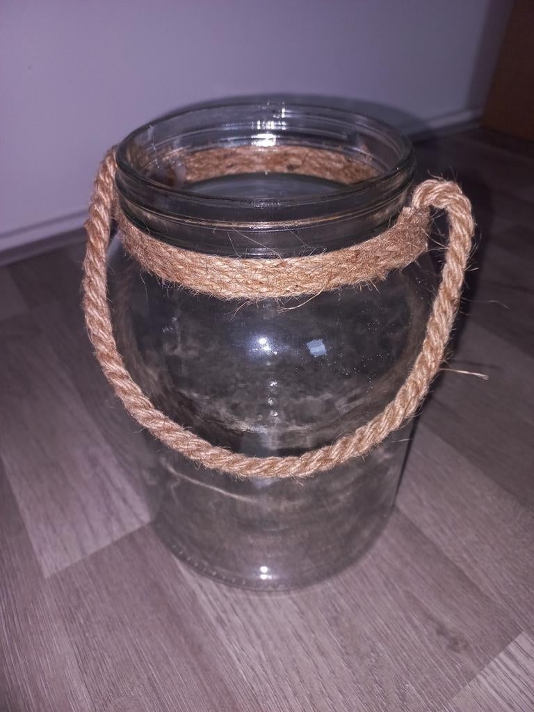 Glazen vaas, Huis en Inrichting, Ophalen, Zo goed als nieuw, Overige kleuren, Minder dan 50 cm