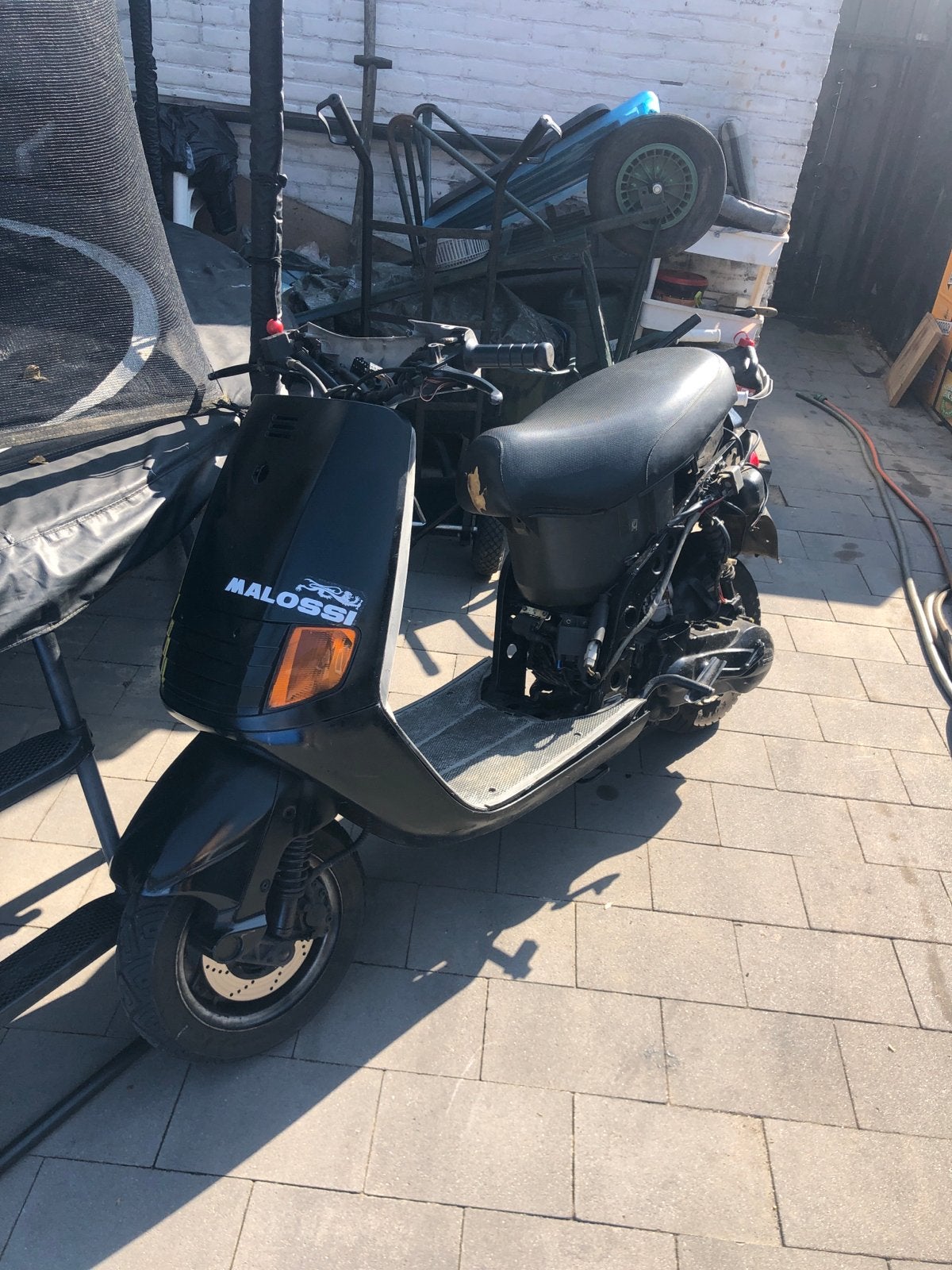 Piaggio Skipper 125cc 2t - Zwart, Ophalen of Verzenden, Gebruikt, Tweetakt, Overige modellen