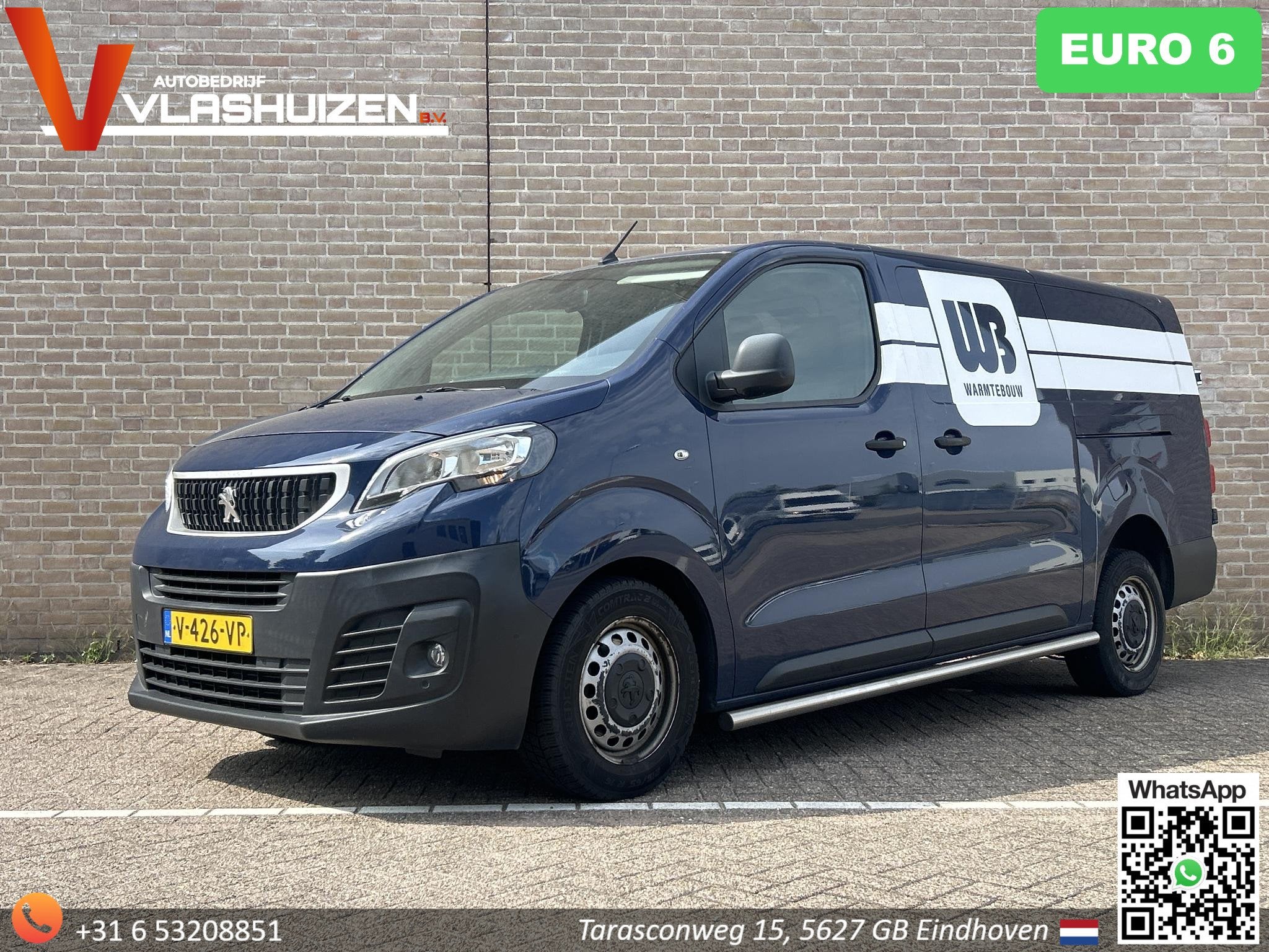 Peugeot Expert 231L 2.0 BlueHDI 120 Premium | € 5.950,- NE, Voorwielaandrijving, Stof, Gebruikt, 4 cilinders