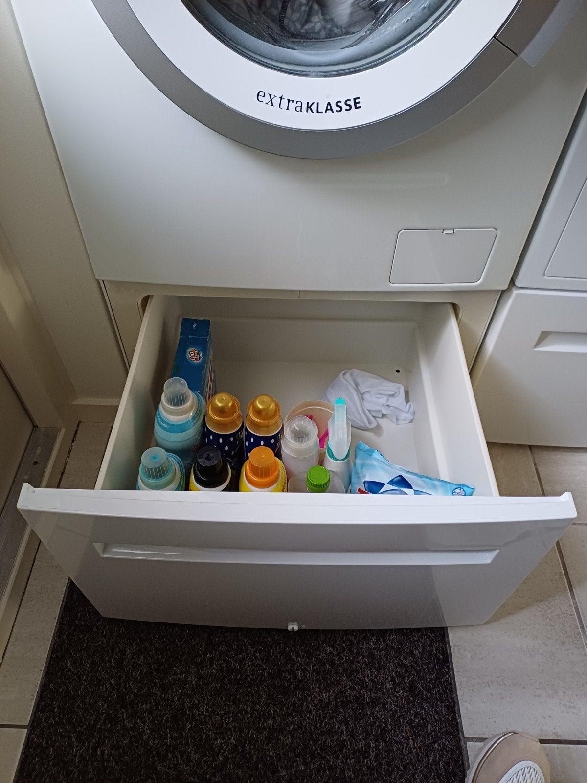Siemens WZ20490 Sokkel met Lade voor Wasmachine/Droger, Ophalen, Gebruikt