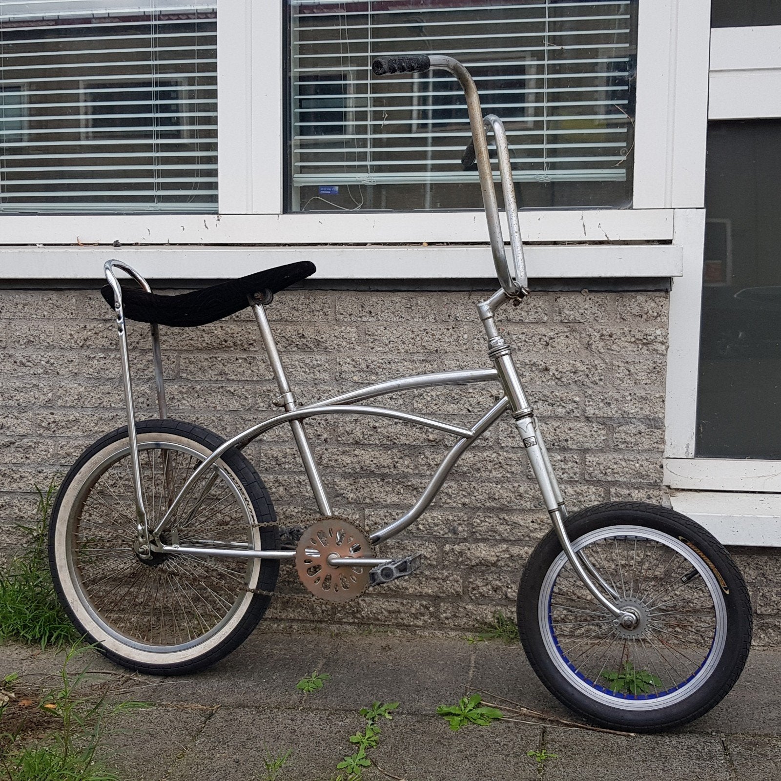 Lowrider chopper oldschool, Ophalen, Terugtraprem, Gebruikt, Staal