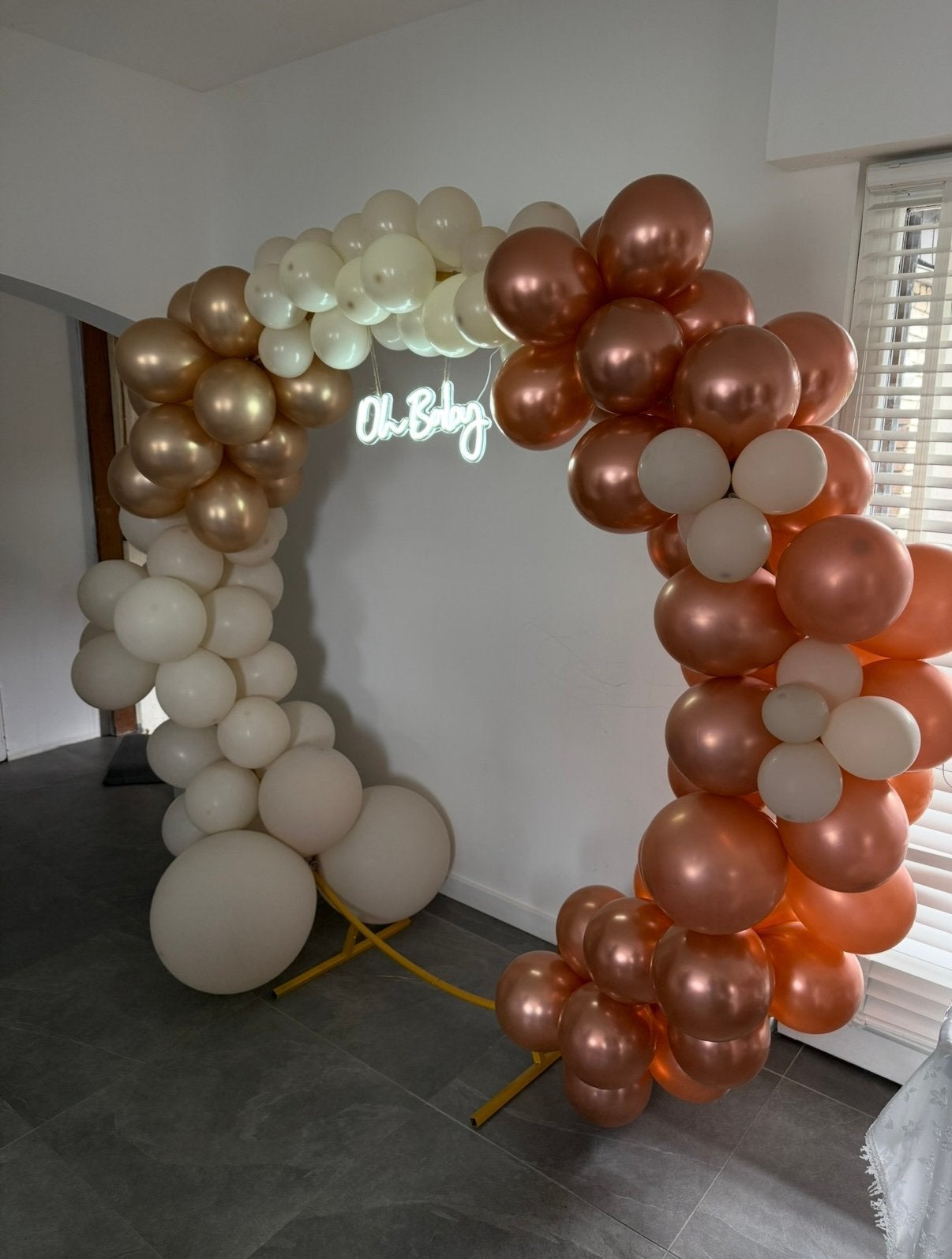 Metalen ballonnenboog frame - stevig & herbruikbaar, Ophalen, Nieuw, Verjaardag