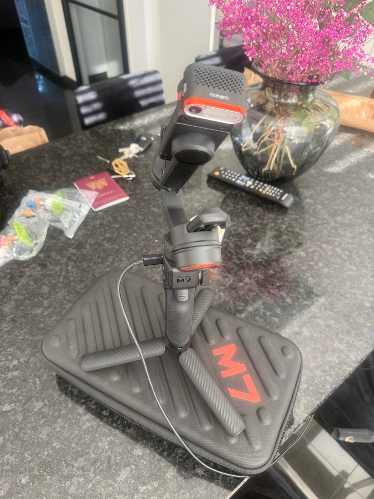 Hohem iSteady M7 Smartphone Gimbal Stabilisator, Overige merken, Overige typen, Overige soorten, Ophalen of Verzenden