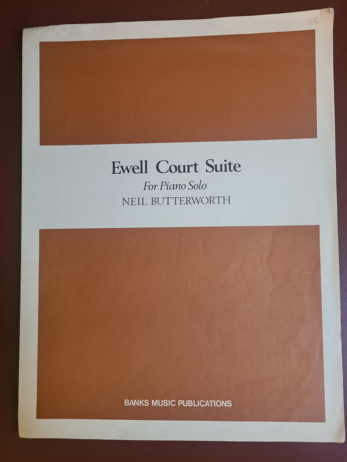 Ewell Court Suite - Neil Butterworth (Pianomuziek), Gebruikt, Klassiek, Ophalen of Verzenden, Artiest of Componist