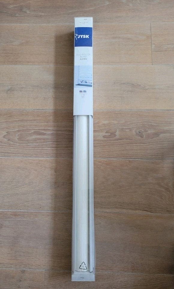JYSK Duo Rolgordijn Alsten 80x180 cm Crème, Overige merken, Duo rolgordijn, Nieuw, Ophalen of Verzenden