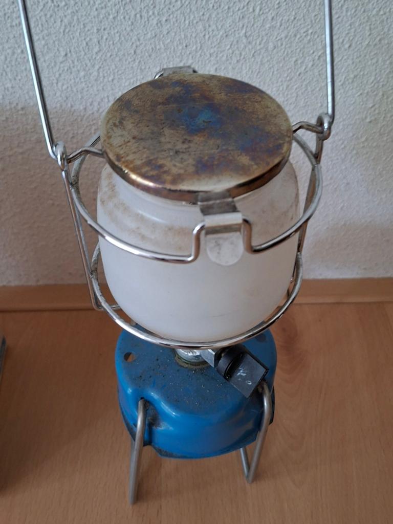 Vintage Lumogaz N 206 Camping Gaslamp - Gebruikt, Ophalen of Verzenden, Gebruikt