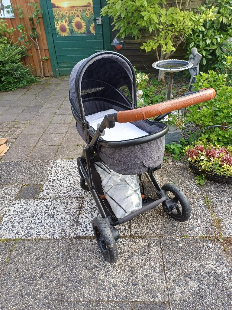 kinderwagen, Gebruikt, Verstelbare duwstang, Ophalen, Kinderwagen