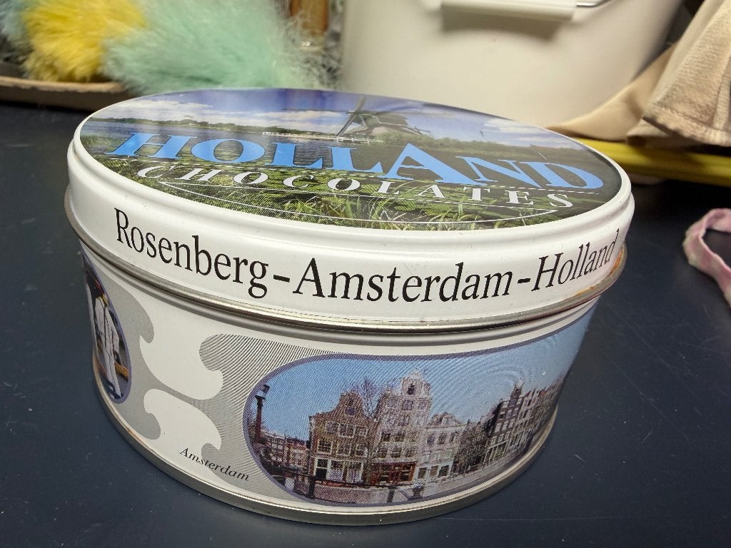 1 Hollandse chocolade blik, Verzamelen, Ophalen of Verzenden, Nieuw, Overige