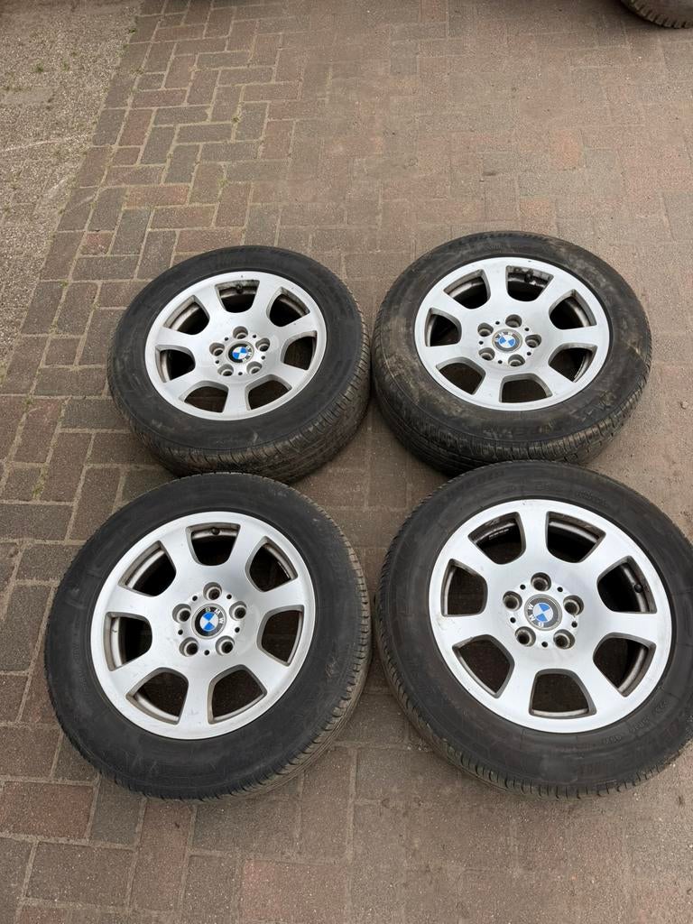 Te koop nette set wielen bmw e60 e61 5 serie, Ophalen of Verzenden, Gebruikt