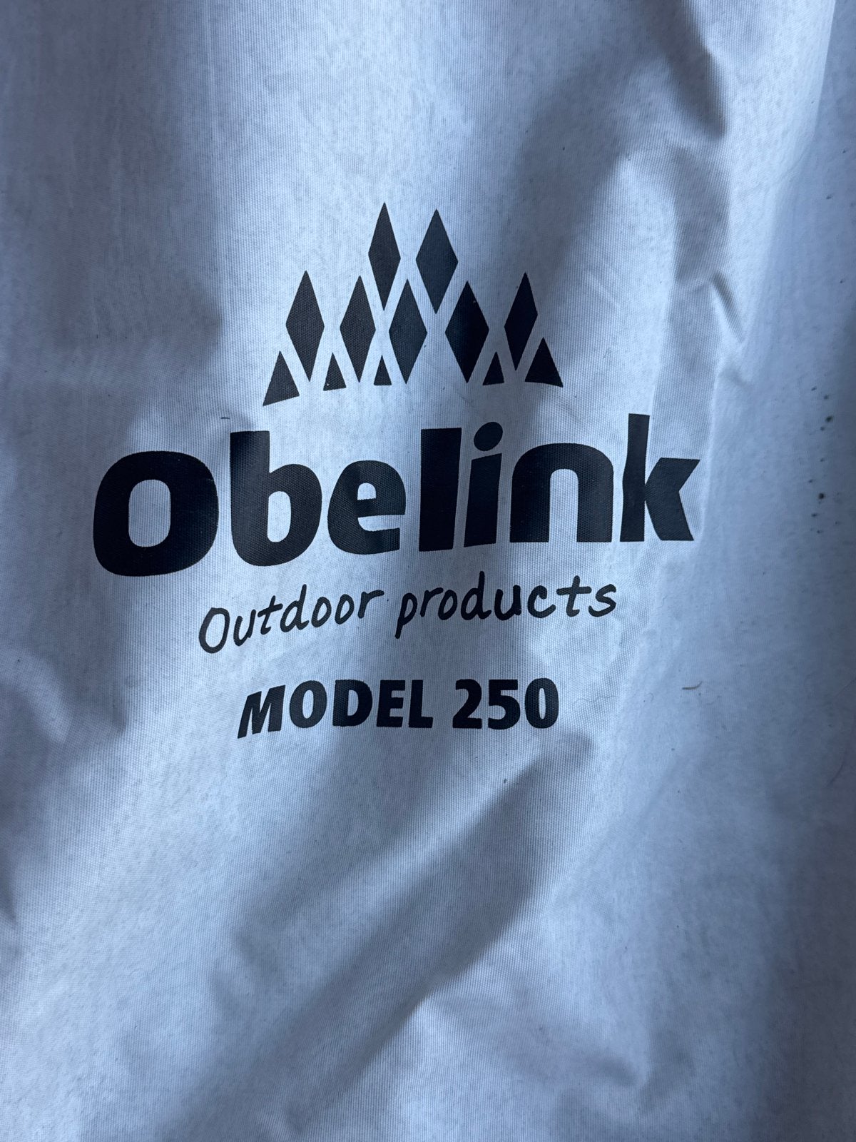 Obelink Voortent Model 250 met zijwanden en grondzeil, Ophalen of Verzenden, Gebruikt