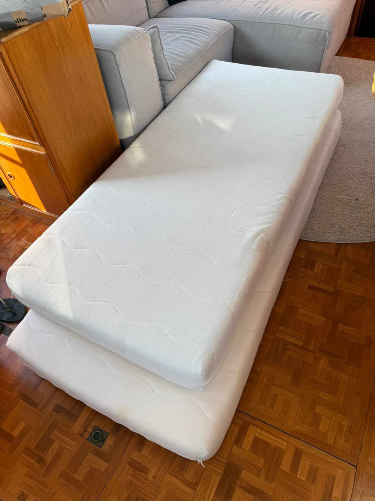 Matrassen boot, Eenpersoons, Zo goed als nieuw, 80 cm, 190 cm of minder