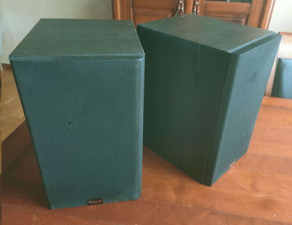 JWS Zweden 50Watt Luidsprekers 2 stuks., Speakerset, Zo goed als nieuw, Geschikt voor surround/home cinema, Minder dan 60 watt
