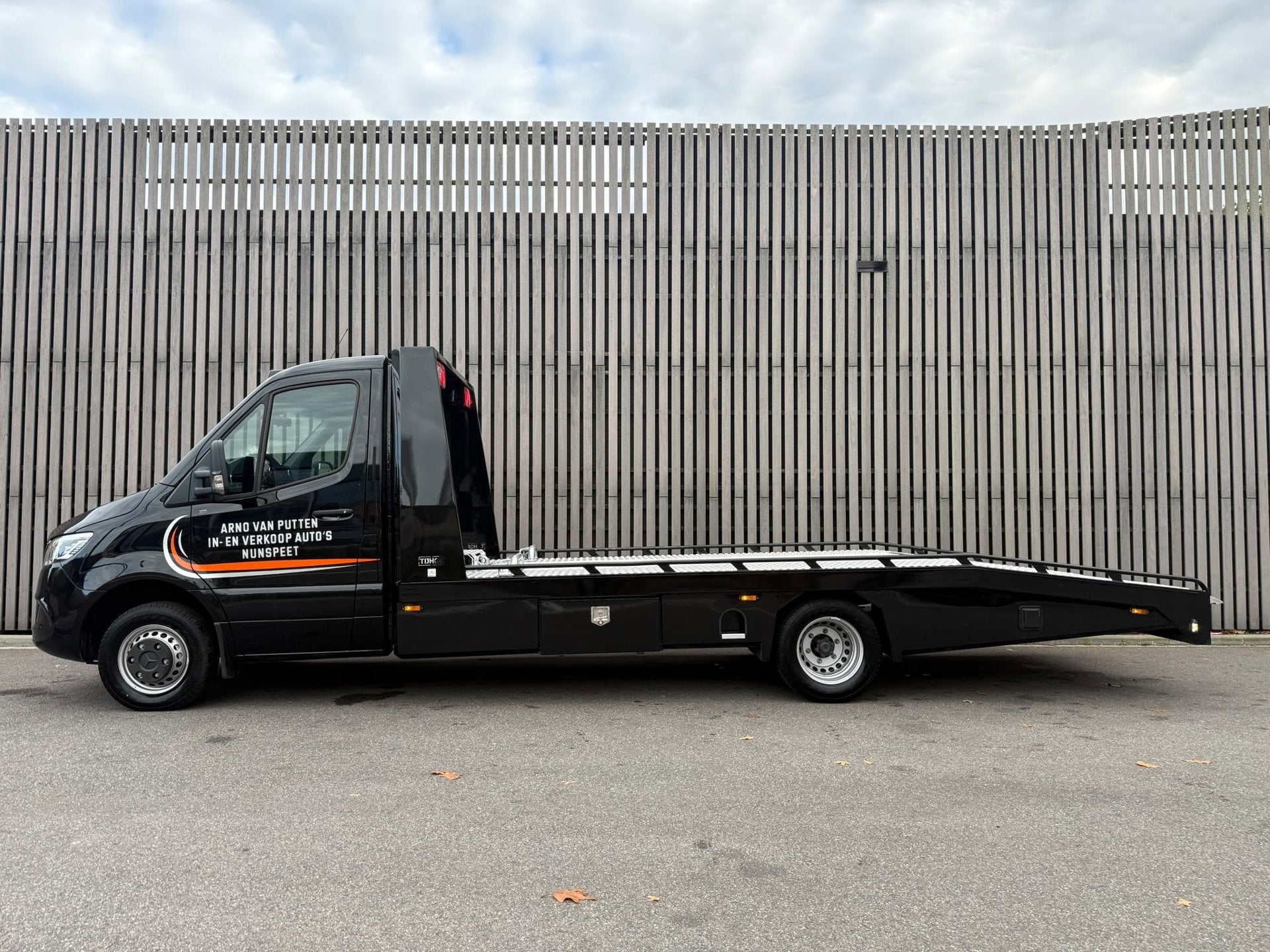 Mercedes-Benz SPRINTER 519 Tijhof / Oprijwagen / Autotranspo, Auto's, Automaat, Dealer onderhouden, Gebruikt, Euro 6