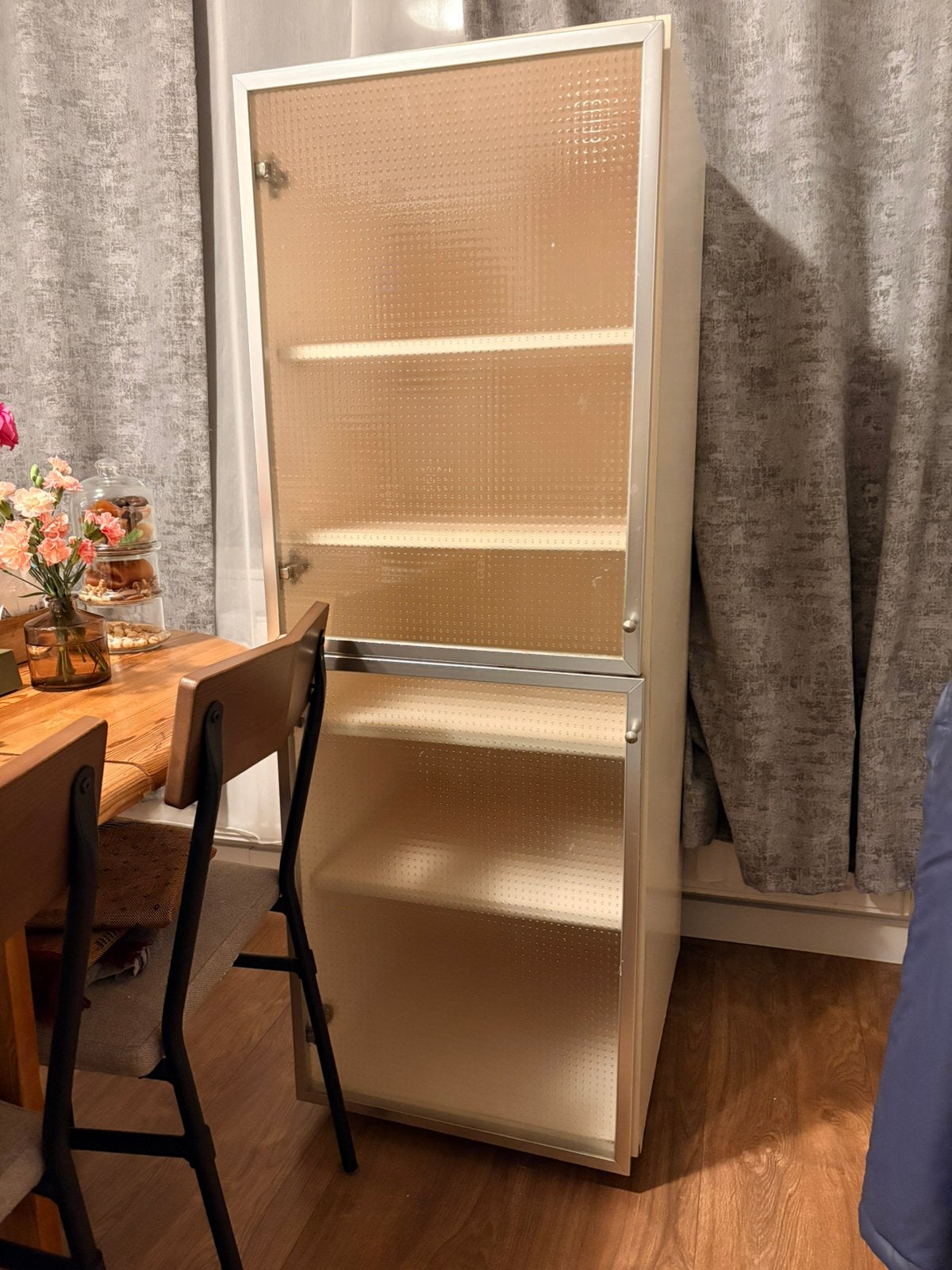 Kast met glas deur, Ophalen, Gebruikt