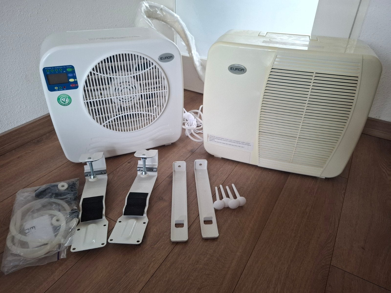 Eurom AC2401 Split Unit Airco 220/240V 50Hz 440 Watt, Ophalen, Gebruikt, Minder dan 60 m³, Timer