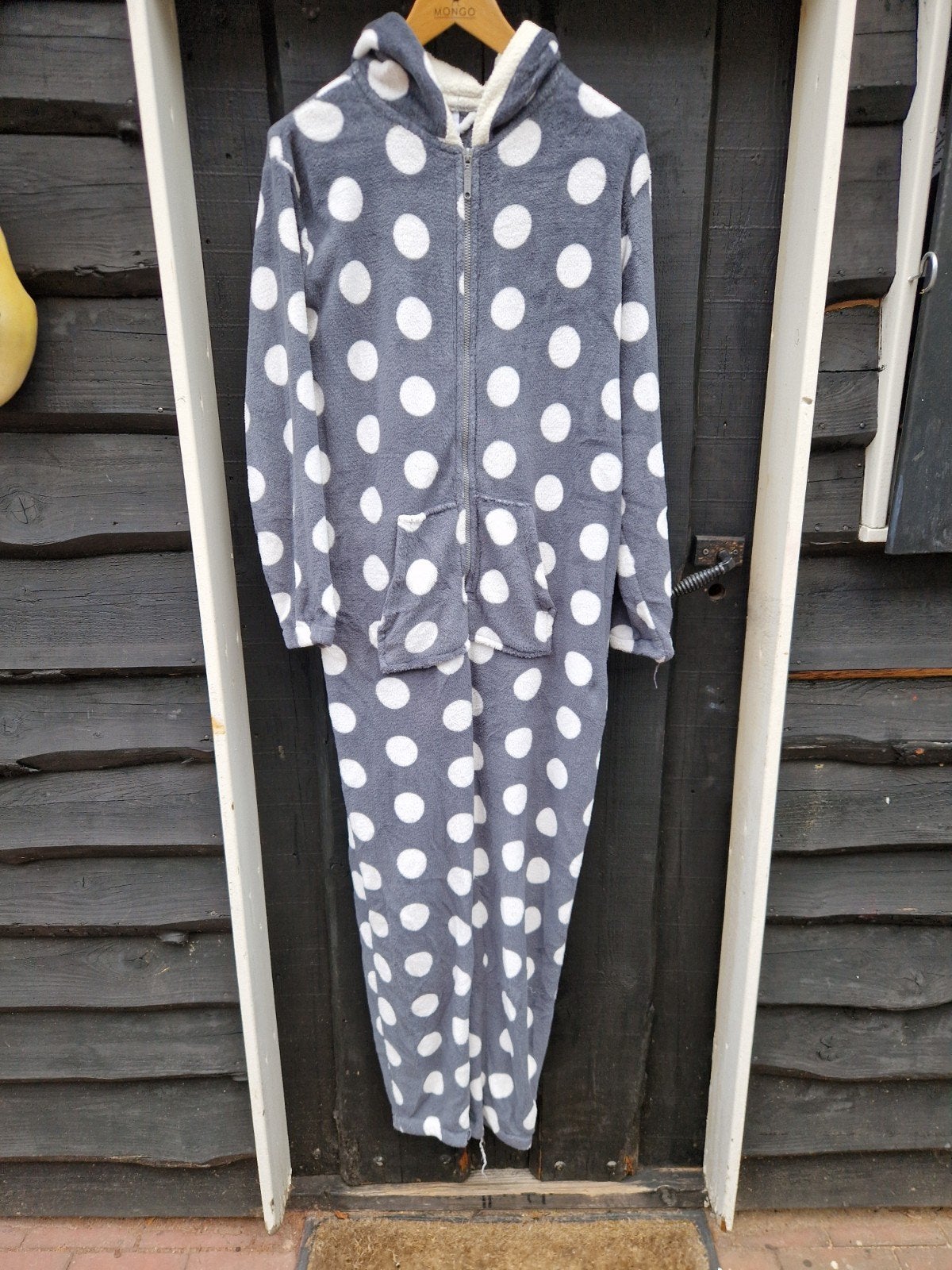 JUMPSUIT MAAT XL HUISPAK ONASIE PYJAMA, Ophalen of Verzenden, Zo goed als nieuw, Maat 46/48 (XL) of groter, Grijs