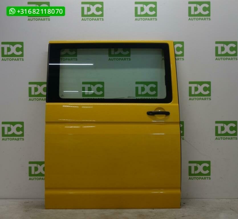 Volkswagen Transporter T6 ('15-'18) Schuifdeur rechts geel, Gebruikt, Rechts, Ophalen of Verzenden, Volkswagen
