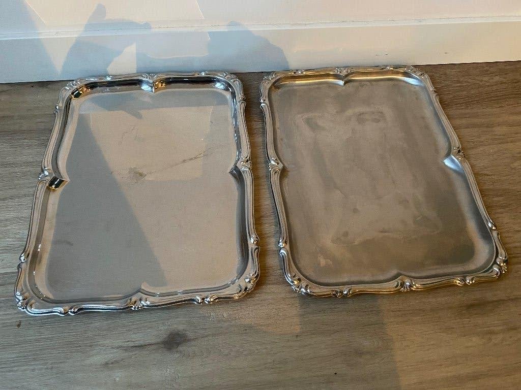 Serveerschalen Alessi, Zilver, Ophalen of Verzenden, Alessi, Overige materialen