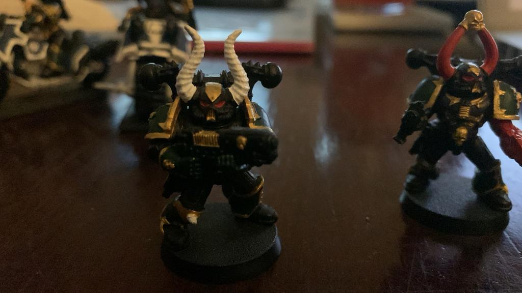 Warhammer 40K Chaos Space Marines, Gebruikt, Figuurtje(s), Ophalen of Verzenden, Warhammer 40000