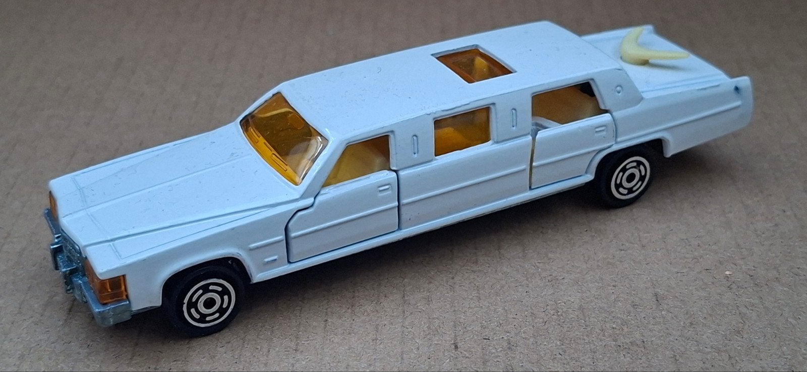 Majorette Cadillac Limo - Vintage Speelgoedauto, Ophalen of Verzenden, Gebruikt