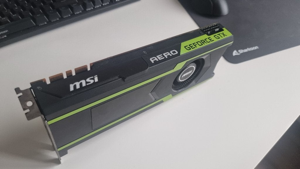 MSI GeForce GTX 1080Ti AERO 11G OC — Videokaart, PCI-Express 3, Gebruikt, Ophalen of Verzenden, GDDR5
