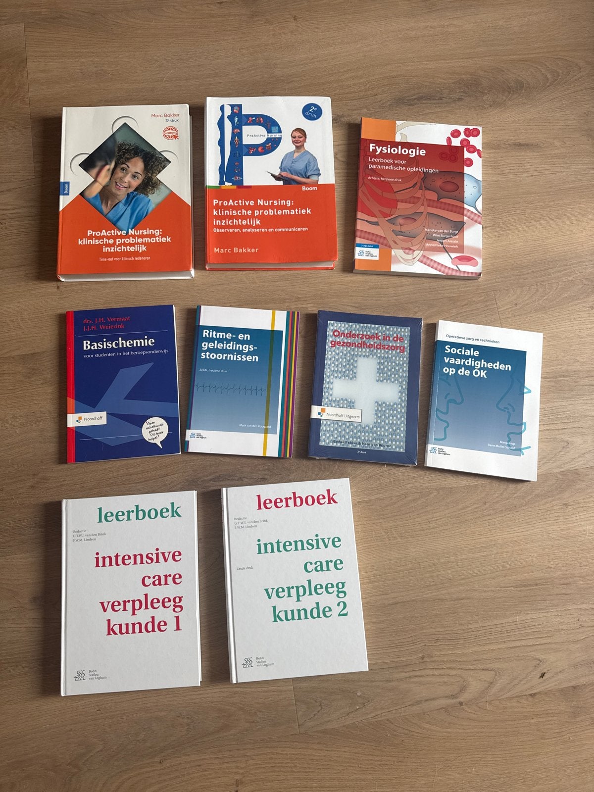 Medische studieboeken (verpleegkunde, fysiologie, anesthesie, Ophalen of Verzenden, Beta, Zo goed als nieuw, HBO