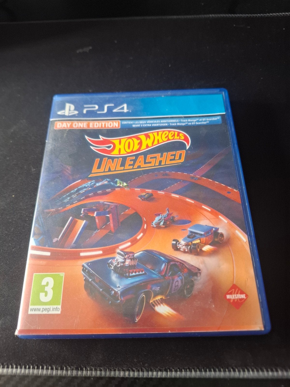 Hot Wheels Unleashed PS4&PS5 - Day One Edition, Racen en Vliegen, 2 spelers, Ophalen of Verzenden, Zo goed als nieuw