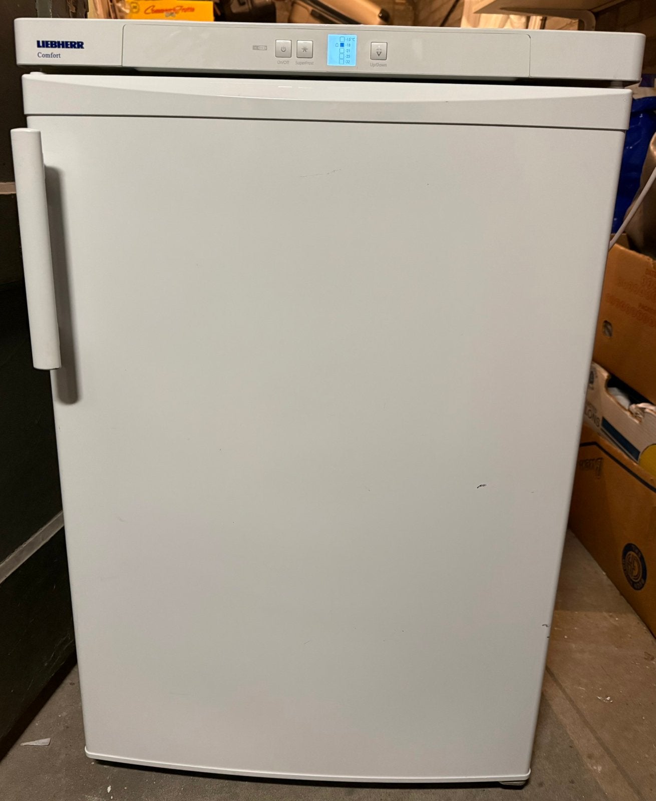 LIEBHERR TAFELMODEL VRIEZER G 1223–20F, Minder dan 60 cm, Zo goed als nieuw, Energieklasse A of zuiniger, Vrijstaand