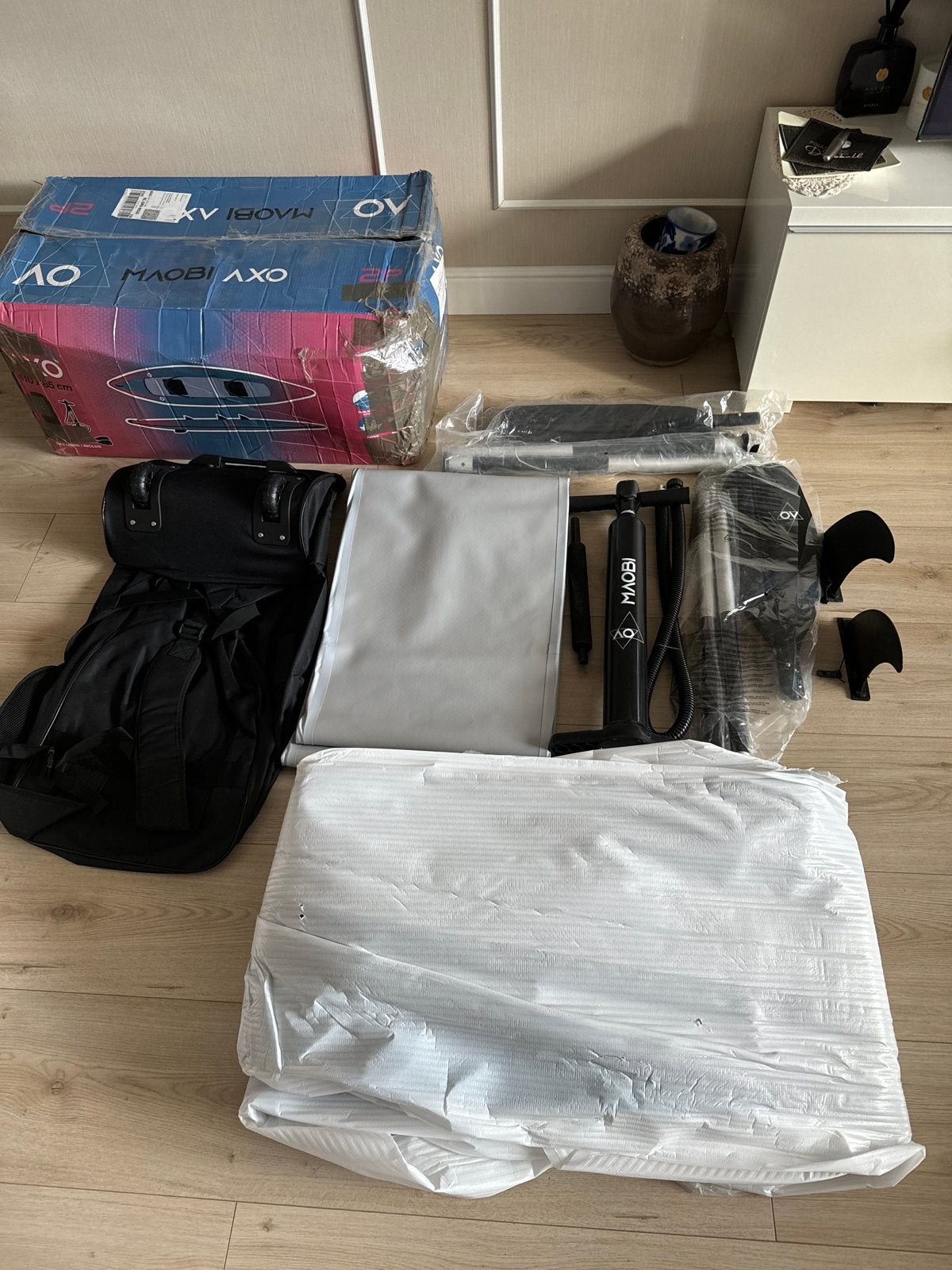 Nieuwe ongebruikte opblaasbare kano - compleet pakket, Ophalen of Verzenden, Opblaasbaar, Nieuw