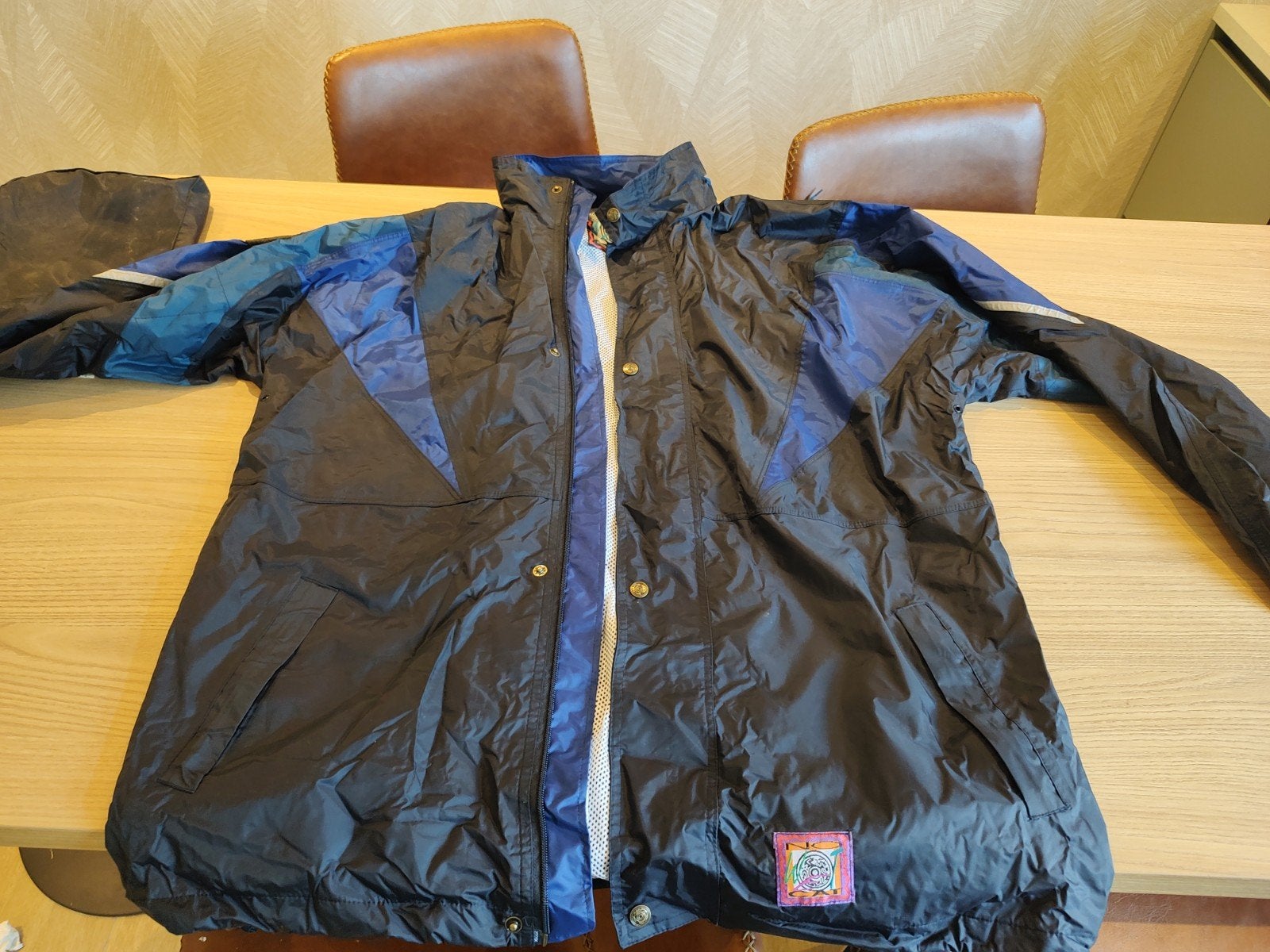 regenjas XL (valt echt ruim), Caravans en Kamperen, Ophalen of Verzenden, Zo goed als nieuw, Regenjas