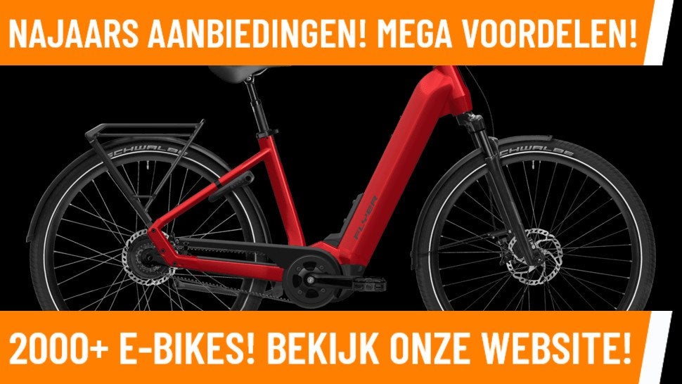 Flyer Upstreet 7.43 ebike met midden motor van 5999 nu 2749!, Nieuw, 50 km per accu of meer, Overige merken