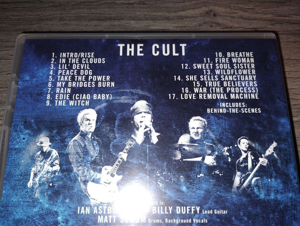 The Cult - Music Without Fear [Live Los Angeles] DVD, Cd's en Dvd's, Alle leeftijden, Ophalen of Verzenden, Zo goed als nieuw