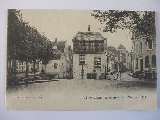 P287 Oudewater - Korte Havenstraat en Peperstraat, Verzenden, Voor 1920, Ongelopen, Utrecht
