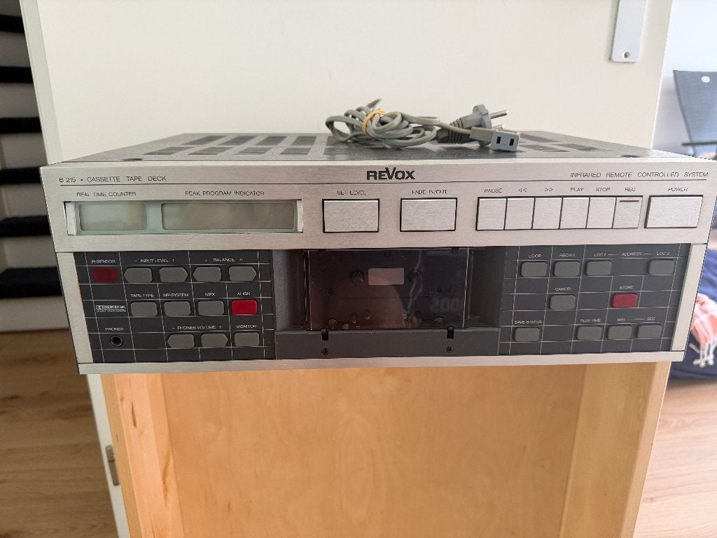 Revox Cassette Tapedeck B 215, Ophalen, Enkel, Overige merken