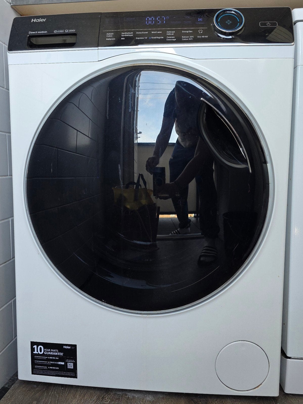 Haier Wasmachine, 6 tot 8 kg, Ophalen, 85 tot 90 cm