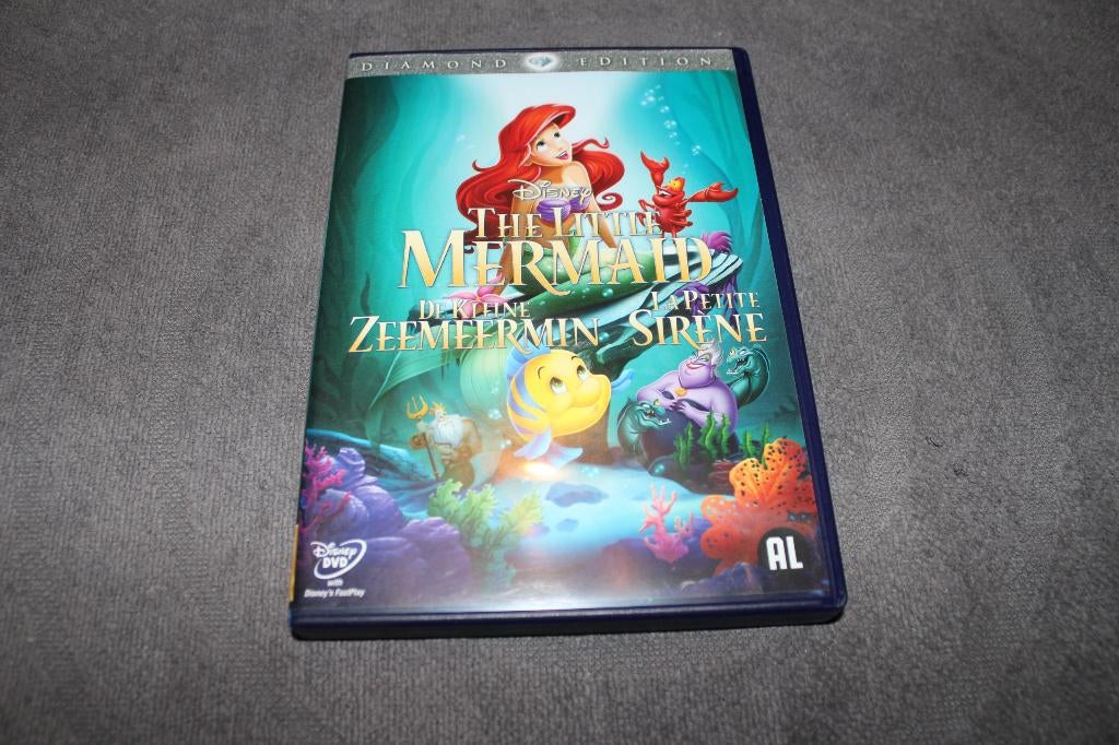 DVD The Little Mermaid / De Kleine zeemeermin, Cd's en Dvd's, Gebruikt, Tekenfilm, Ophalen of Verzenden, Alle leeftijden