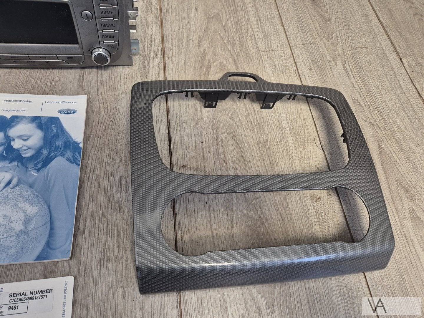 Ford Focus 2 2007 - 2011 radio navigatie +frame 8m5t18k931gd, Gebruikt, -, -, Ophalen of Verzenden