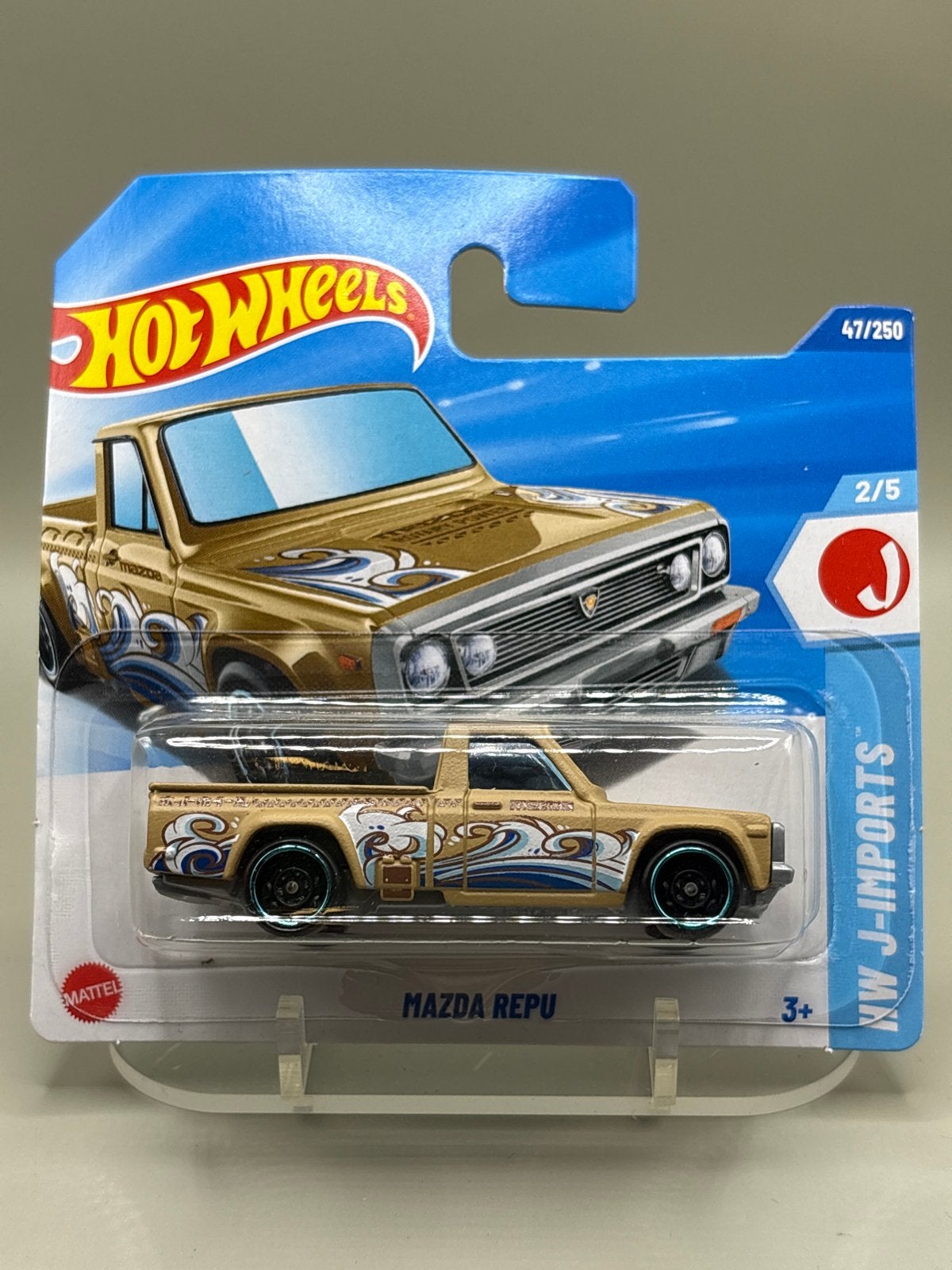 Hot Wheels 2025 Mazda Repu J-Imports 47/250, Hobby en Vrije tijd, Modelauto's | Overige schalen, Auto, Nieuw, Ophalen of Verzenden