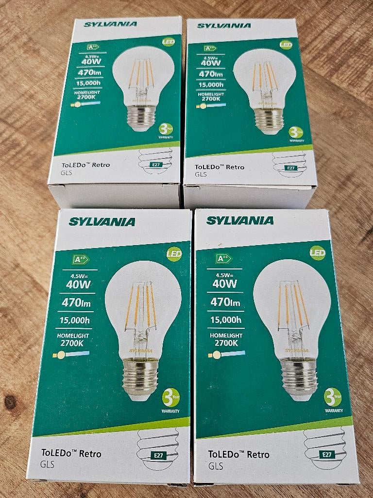 SYLVANIA LED 40W, 30 tot 60 watt, Led-lamp, Nieuw, E27 (groot)