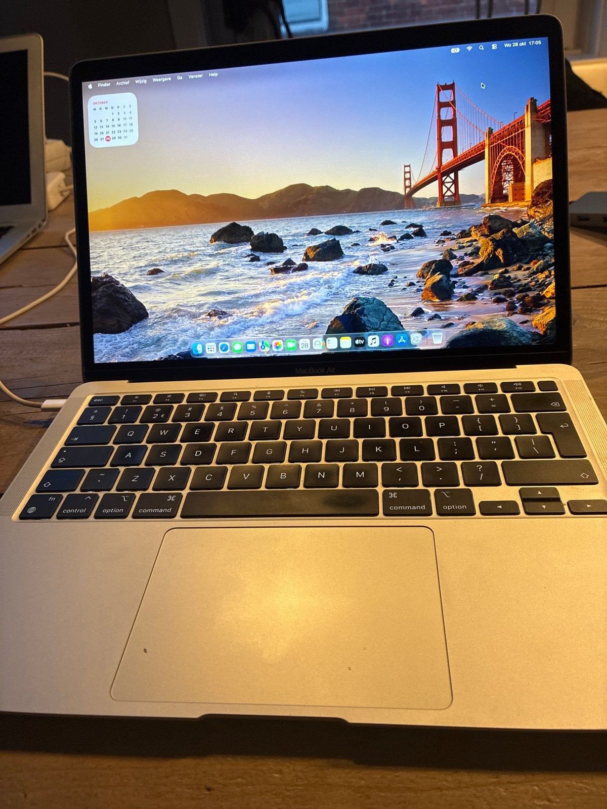 Apple Macbook Air 2020 met krachtige M1 13”, 256 GB, Qwerty, 8 GB, 13 inch