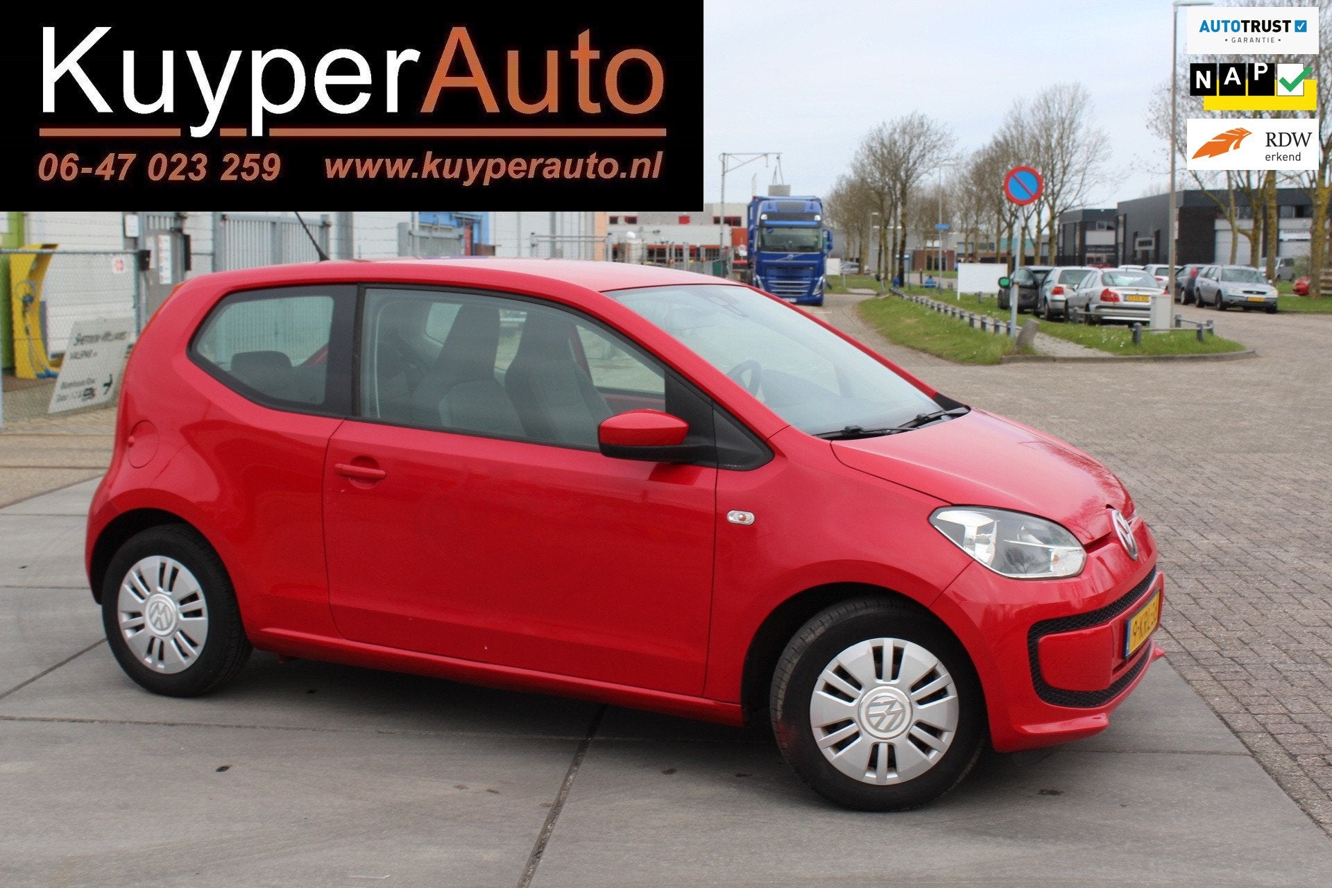 Volkswagen Up! 1.0 move up! BlueMotion AIRCO nap incl btw, Auto's, Volkswagen, Voorwielaandrijving, Euro 5, Gebruikt, Up!