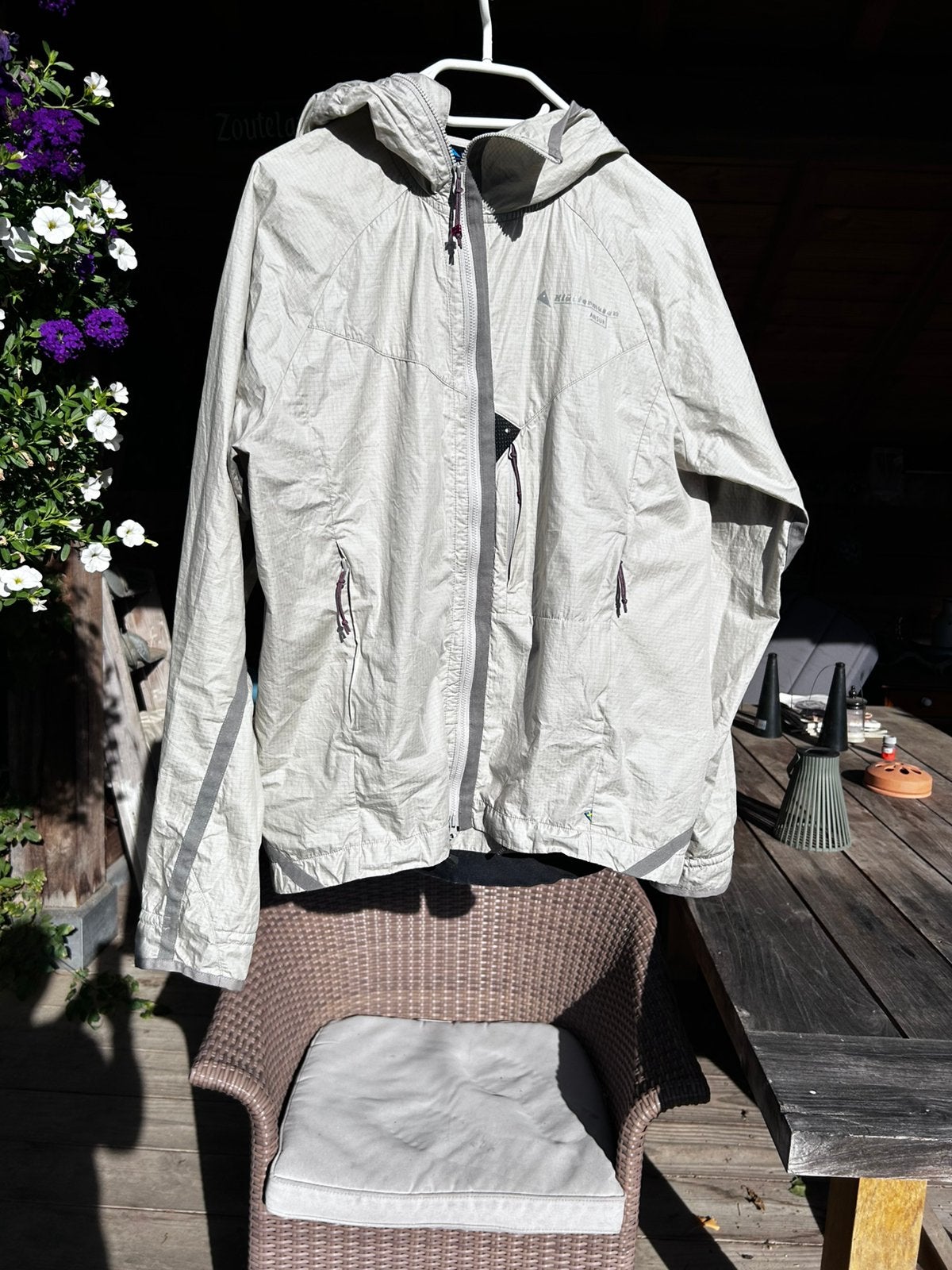 Klattermusen Ansur Jacket, Herenmodel M, Ophalen of Verzenden, Zo goed als nieuw, Maat 48/50 (M), Grijs