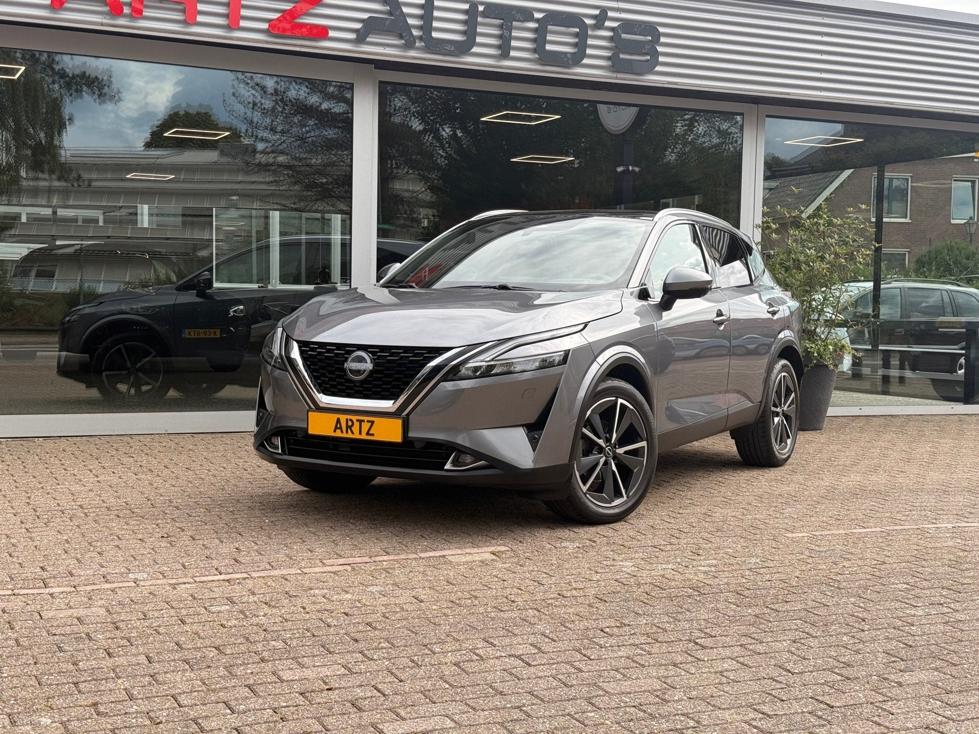 Nissan Qashqai 1.3 MHEV Xtronic Tekna Plus | Leder | Massage, Auto's, Nissan, Leder, Bedrijf, Hybride Elektrisch/Benzine, Qashqai