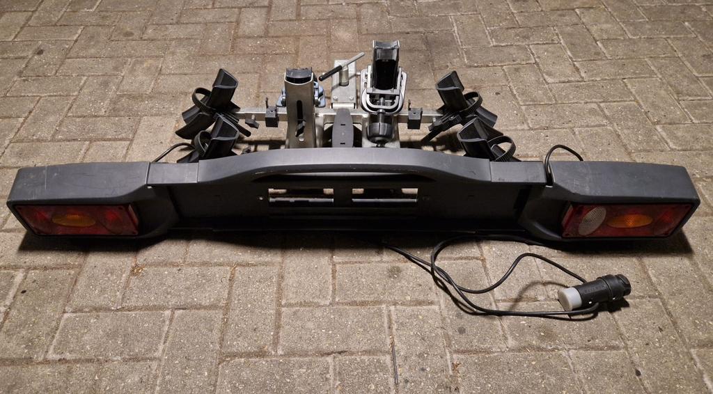 Twinny Load fietsdrager tot 75kg draagvermogen, Auto diversen, Fietsendragers, Ophalen, Zo goed als nieuw, Trekhaakdrager