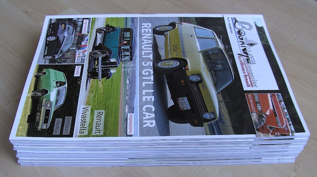 Losange  Renault magazine  -  11 stuks, Ophalen of Verzenden, Zo goed als nieuw, Renault