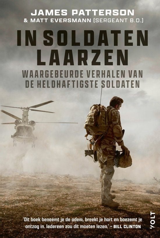 James Patterson - In soldaten laarzen, Ophalen of Verzenden, Nieuw