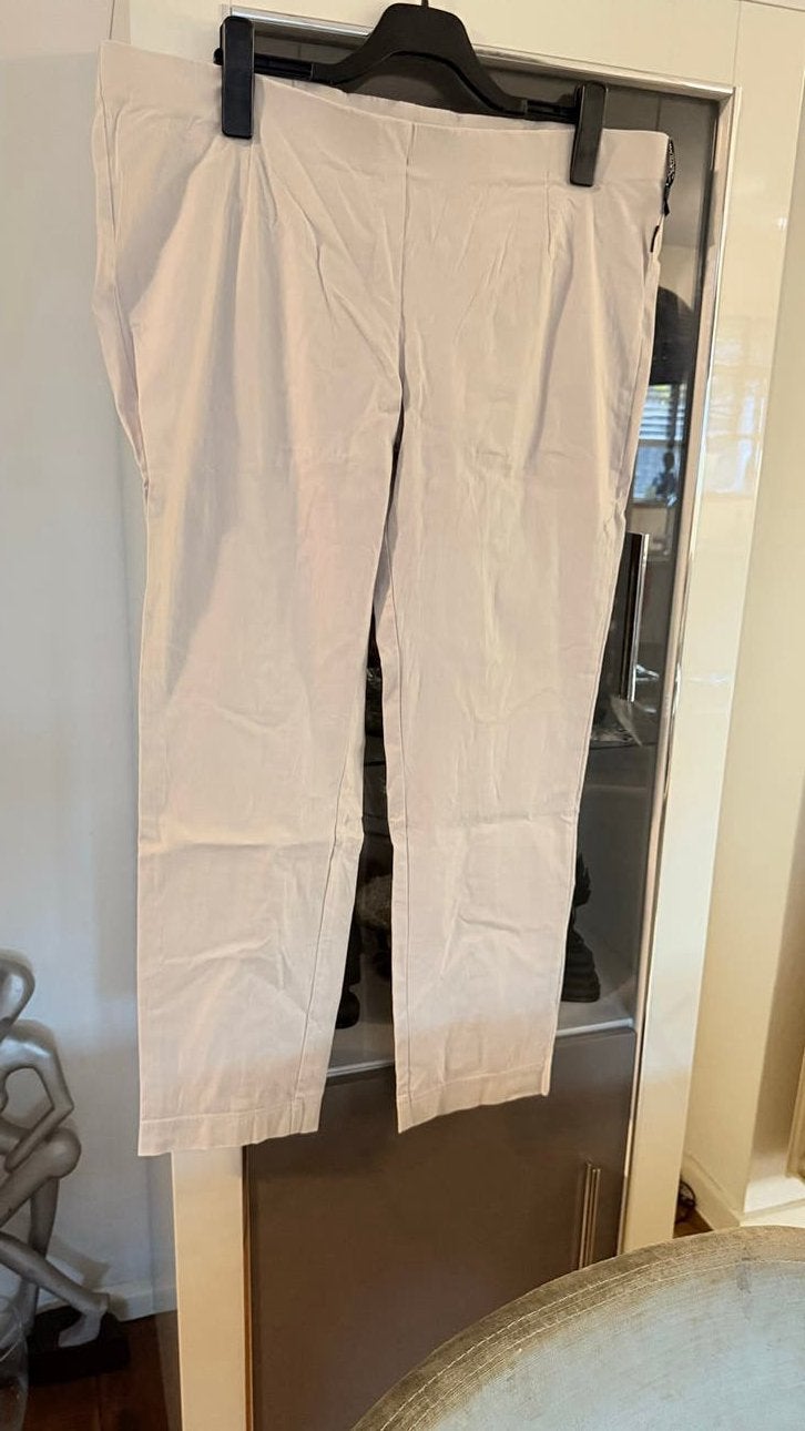 Adelina by Scheiter Broek - Maat 50 taille 54 cm, Kleding | Dames, Ophalen of Verzenden, Zo goed als nieuw, Beige