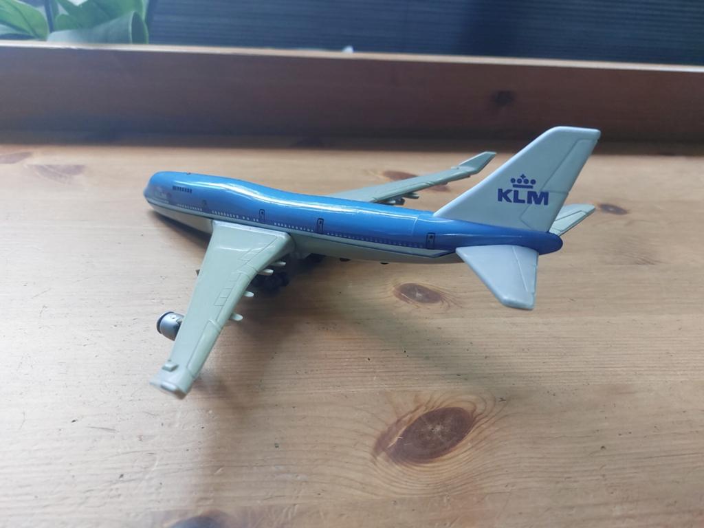 KLM vliegtuig boeing 747 schaalmodel, Ophalen of Verzenden